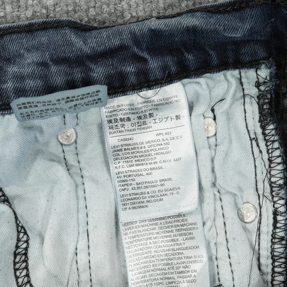 Levis 559 Jeans Men 30x28 (Tag 32x30) Blue Relaxed Straight Dark Wash‎